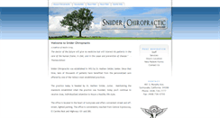 Desktop Screenshot of drmatsnider.com